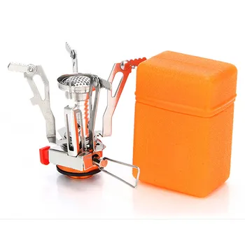 

Camping Stove Travel Stove Ultralight Portable Outdoor Backpacking Stove Burner Heater for Camping Outdoor Cooking