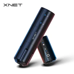 XNET Elite Wireless Tattoo Pen Machine Powerful Coreless DC Motor Fast Charging 2400mAh Lithium Battery for Artist Body