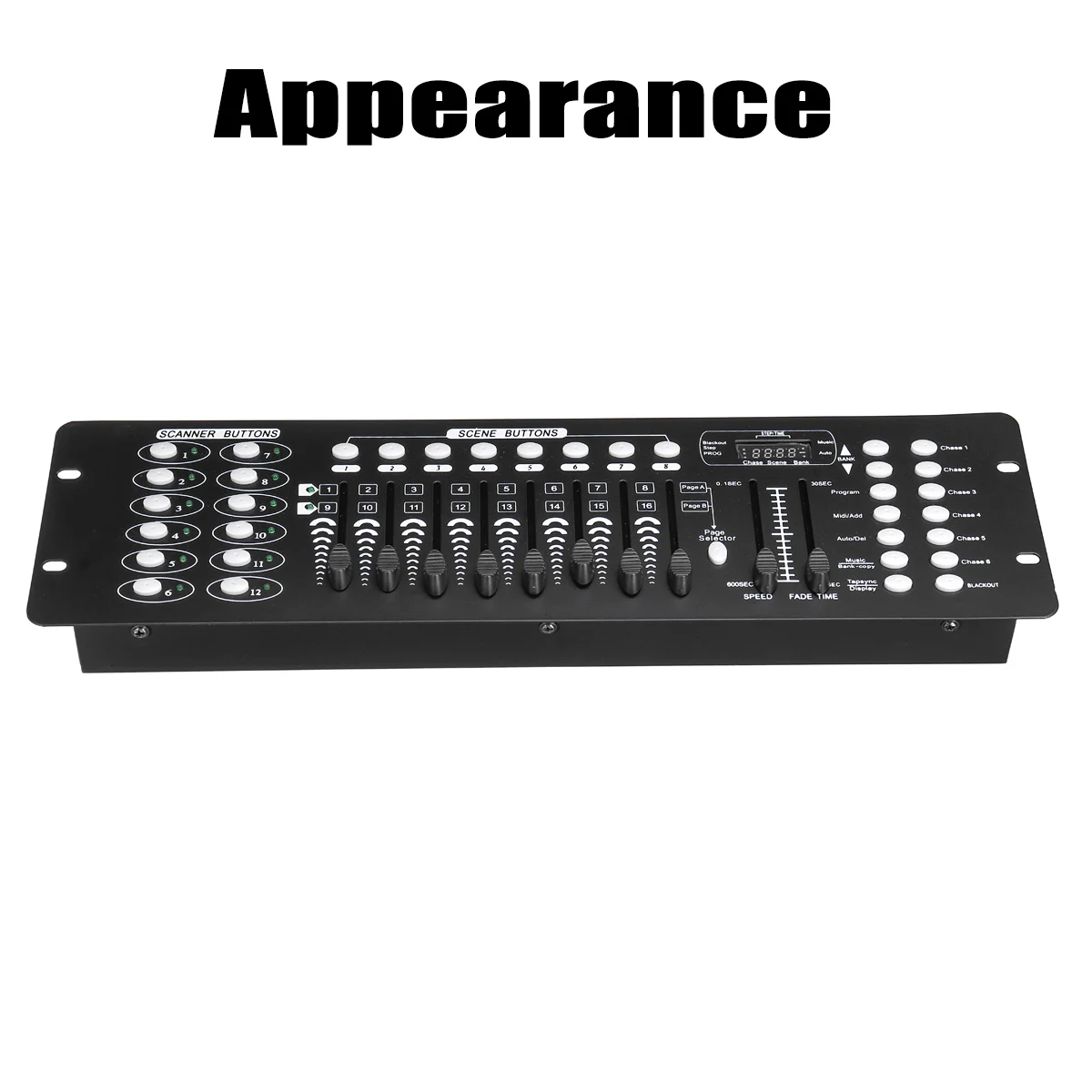 Прочный 192 DMX контроллер диджей оборудование DMX 512 консоль освещение для Светодиодный вечерние движущиеся головы прожекторы DJ контроллер