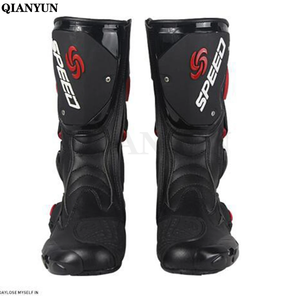 Moto rcycle Boot водонепроницаемая обувь скоростные Байкеры moto R moto rcyle acing moto cross кожаная обувь moto cross Racing Boots
