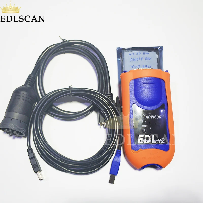 EDLSCAN JD сервис Adviser EDL V2 и CNH EST 9,1 DPA5 диагностический комплект с ноутбуком CF52