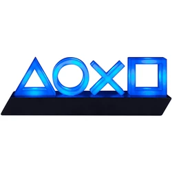 Lumière de modélisation d'icônes Playstation avec 3 Modes d'éclairage, commande vocale, lampe décorative de salle de jeu, Flash d'ambiance LED, veilleuse, joli cadeau 