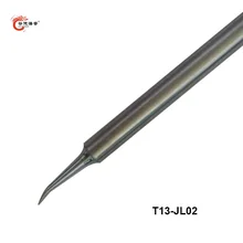 Gudhep T13-J02 JL02 сварочные наконечники T13 наконечники паяльника для FM2026 паяльник FX951 FM203 FX780 FX790 паяльная станция