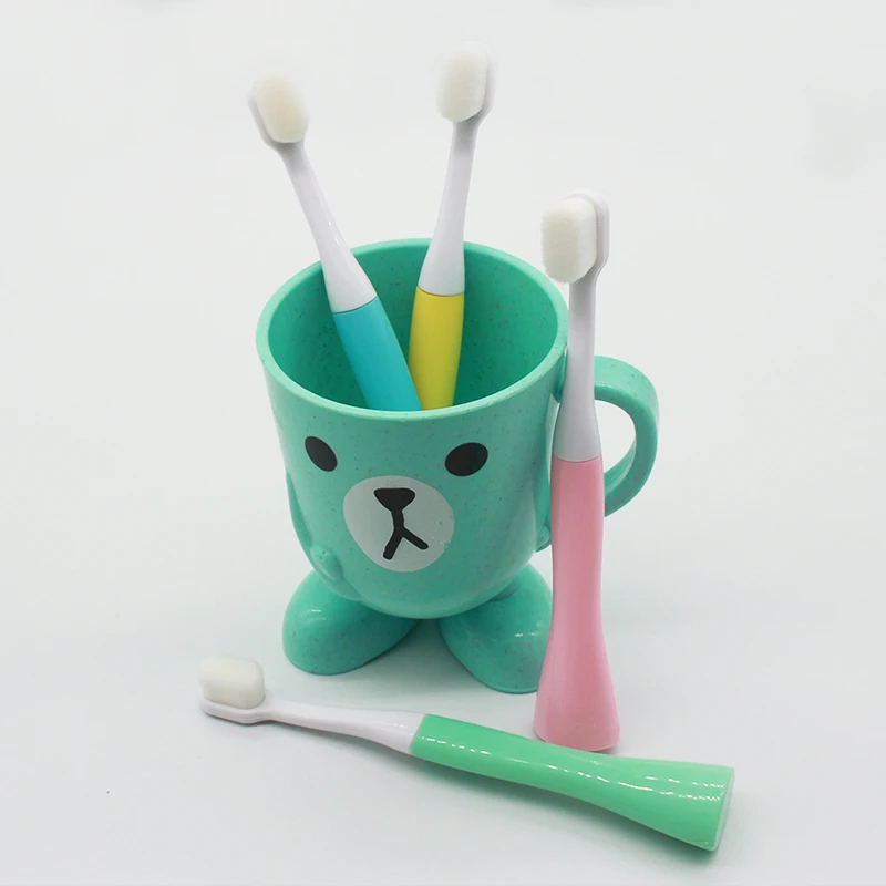 Cepillo de dientes superfino para niños, cepillo de dientes suave para bebé, para la salud, 1 unidad