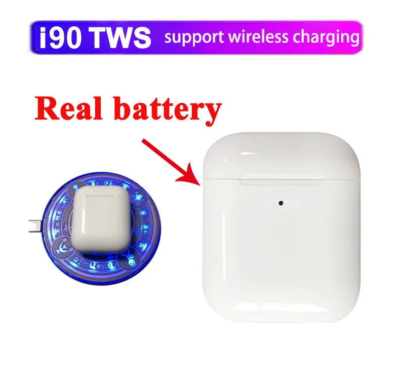 

P-o-p-up i90 TWS Bluetooth 5.0 Touch Control Earphone 6D Stereo Sound Wireless Charging Headset pk i10 i500 i20 i30 i60 i80 i100