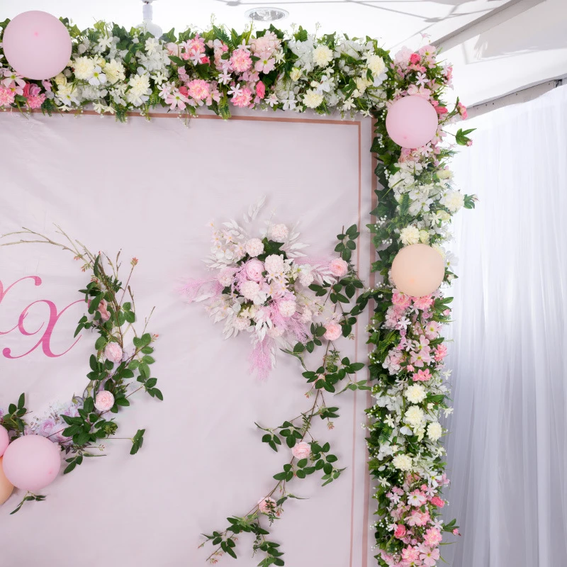 Рождественский свадебный цветок украшение для стены Т станция дорога свинцовые