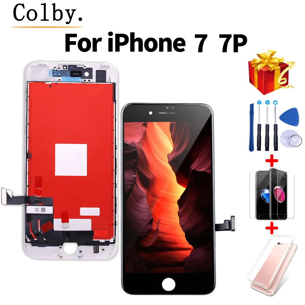 3D сенсорный жк-дисплей для iPhone 7 Plus сменный экран дигитайзера в сборе 8 +