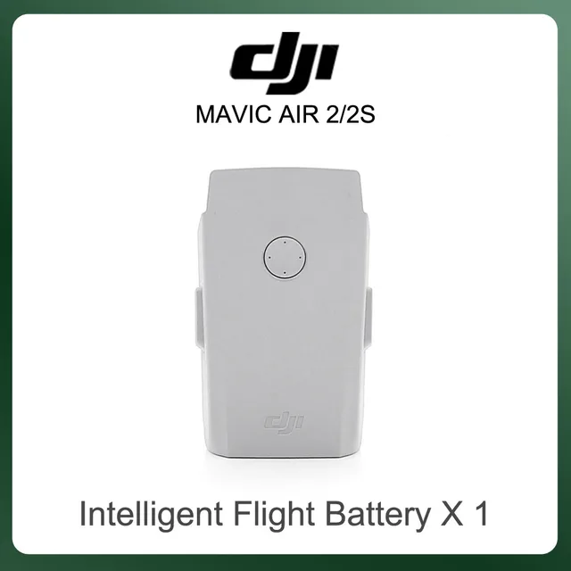 1pcs Original DJI Mavic Air 2 2S Battery 34 Mins Flight Time Overcharge Protection Battery Status Report