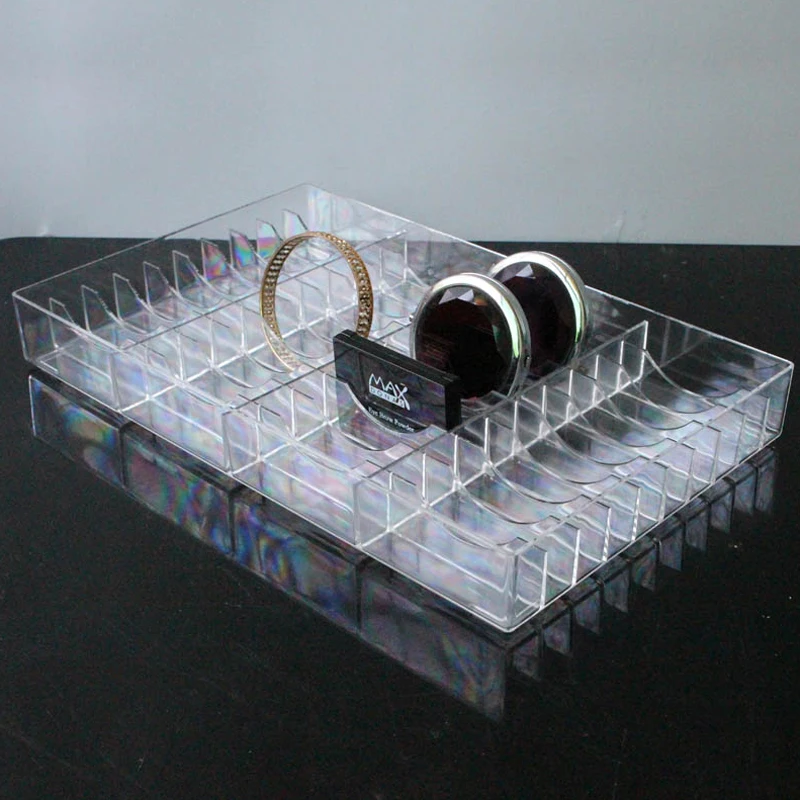 

Acrylic High Quality Bracelet Display Box Jewelry Tray Holder Anklet Storage Case Bangle Fashion Showcase Makeup Box 4.3inch M02