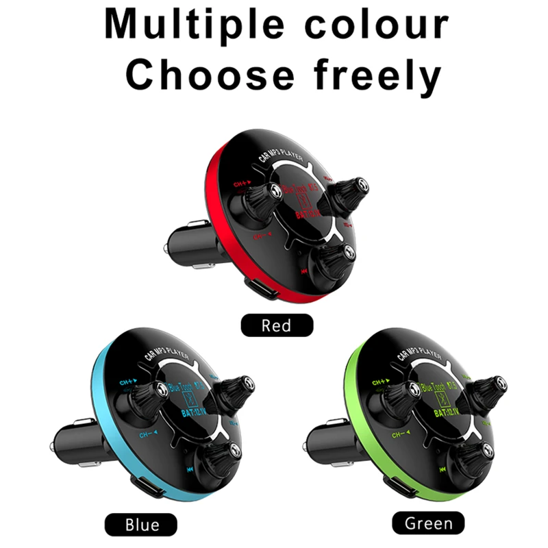 BT13 Bluetooth FM передатчик Handsfree автомобильный комплект MP3 плеер USB телефон зарядное устройство Поддержка TF карты U диск плеер и ридер