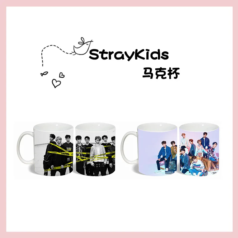 [MYKPOP] Детская кружка для кофе кружка для воды молоко творческая керамическая кружка KPOP вентиляторы коллекция SA19041801