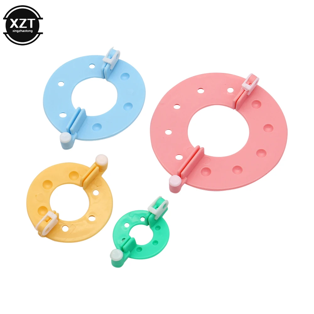 Knitting Supplies Knitting Material 8 Pcs/set Pompom Maker Kit Knitting Crafts Different Sizes Plush Ball Making Tool