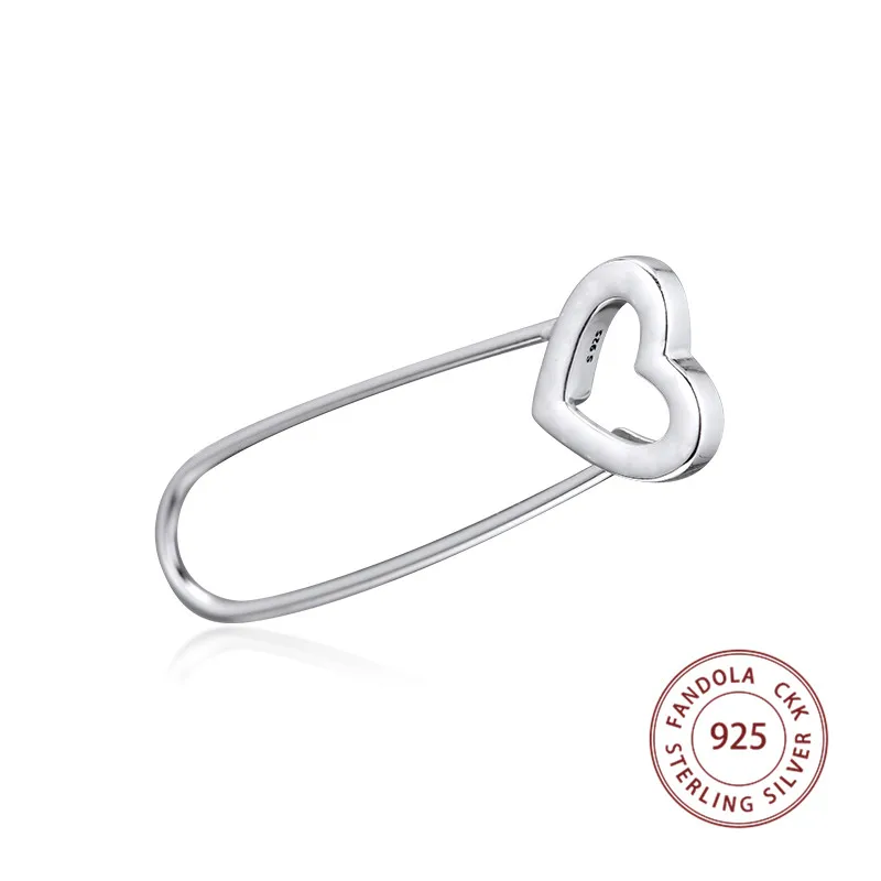 Me серия подходит для DIY браслета Argent Charm 925 пробы Серебряная безопасная булавка брошь Подвески бусины для изготовления ювелирных изделий kralen