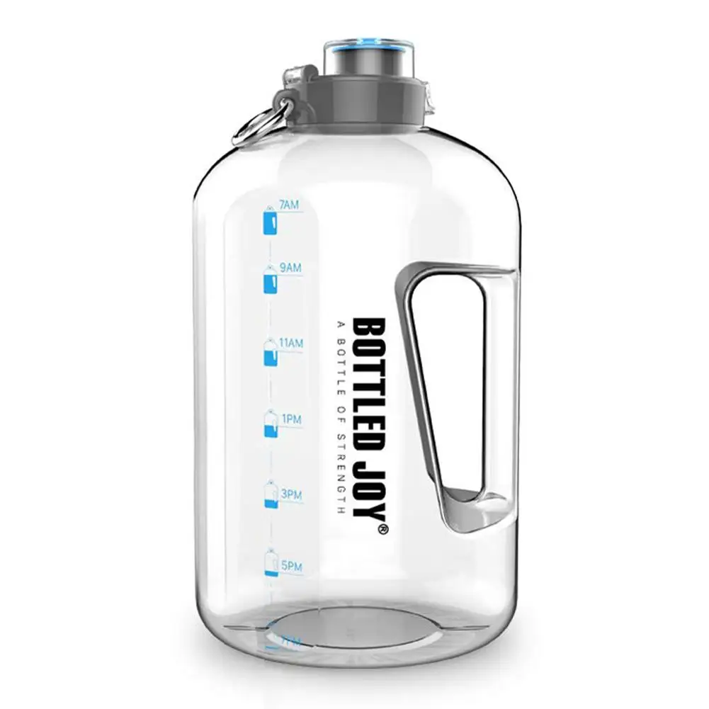 

Sports Bottles 1 Gallon Water Bottle 3.78L Plastic Large Capacity Gym Fitness Kettle Transparent Space Cup Gym Fitness Sport Cup