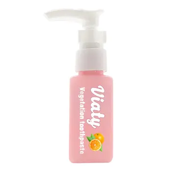 

Travel Fruit Tooth Whitening Toothpaste Baking Soda Pressing Toothpaste Whitening Bottled Toothpaste 30ml 100ml