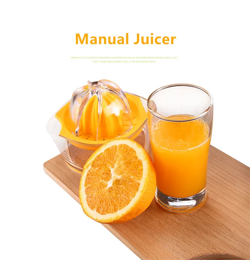 Manual Citrus Juicer for Orange Lemon Handhold Squeezer Lime Fruit Press Original Juice for Child Healthy Life M50019
