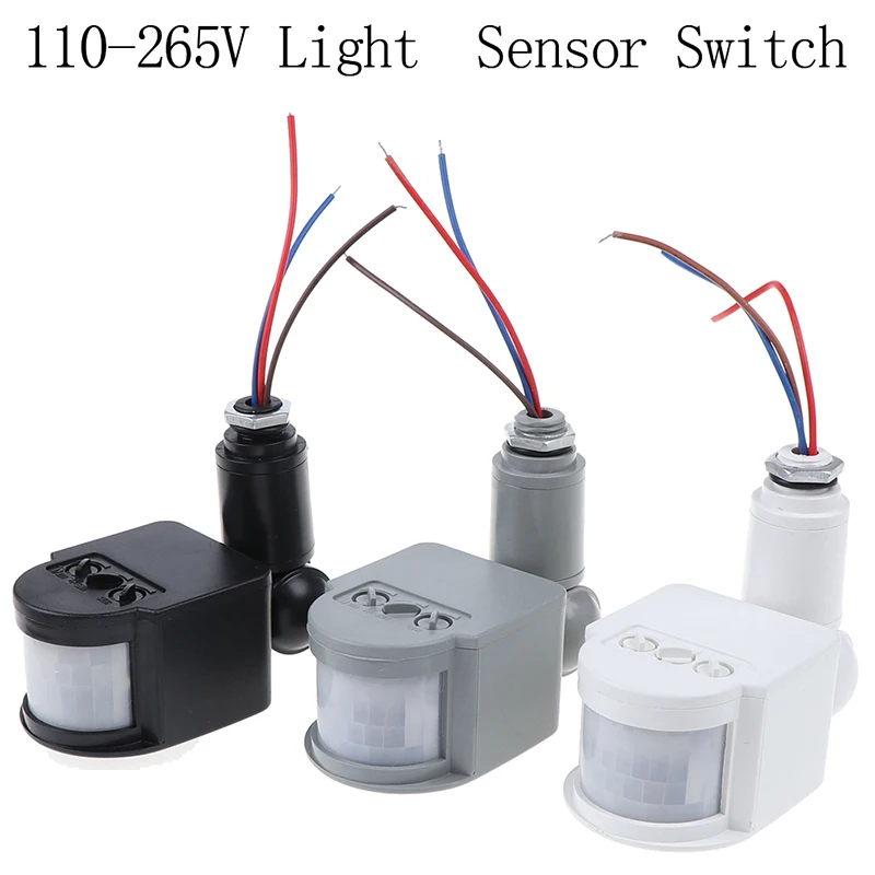 1PCS 110V~265V LED Infrared PIR Motion Sensor Detector Wall Light Switch | Обустройство дома