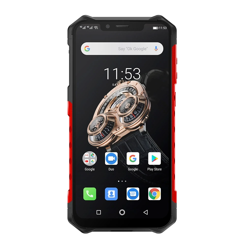 Ulefone Armor 6S Водонепроницаемый IP68 NFC прочный мобильный телефон Helio P70 Otca-core Android 9,0 6 ГБ 128 ГБ беспроводной зарядки смартфон