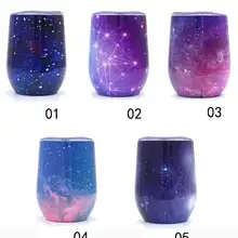 Нержавеющая сталь Вакуумная чашка-термос звездного неба двухслойные стакан с крышкой DC112