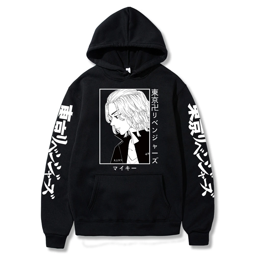 Hot Tokyo Revengers Hoodies Anime Manjiro Sano Graphic Hoodies for Men Tokyo Revengers Sportswear cool Cosplay Clothes