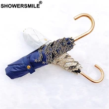 SHOWERSMILE Japanese Lightweight Umbrella Rain Women Three Folding Manually Operated Umbrellas Sunny and Rainy Guarda Chuva SHOWERSMILE Japanese Lightweight Umbrella Rain Women Three Folding Manually Operated Umbrellas Sunny and Rainy Guarda Chuva