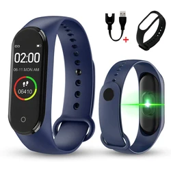 Reloj con pantalla a Color para hombre y mujer, nuevo accesorio de pulsera resistente al agua con podómetro, contador de calorías y seguimiento de actividad deportiva, 2021