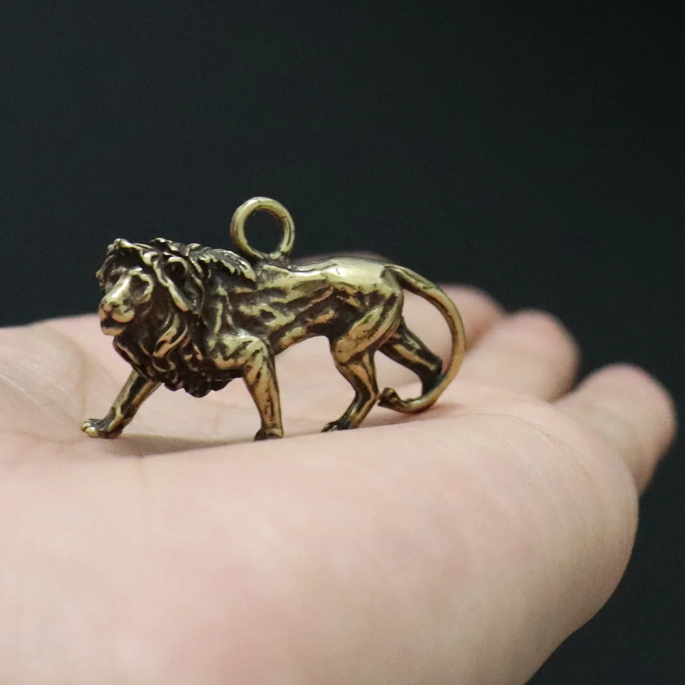 lion king keychain pendant brass (8)