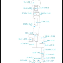2003 Magic 29 плавающий шаг и коврик для кокпита лодка EVA Тиковый настил 1/" 6 мм