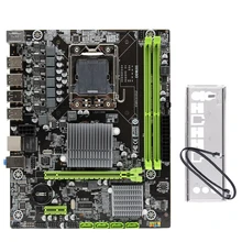 X58 материнская плата lga 1366 слот PCI-E16X поддерживает память ECC Reg и процессор xeon e5 sata2 usb2.0 2ddr3 тестирование в целости