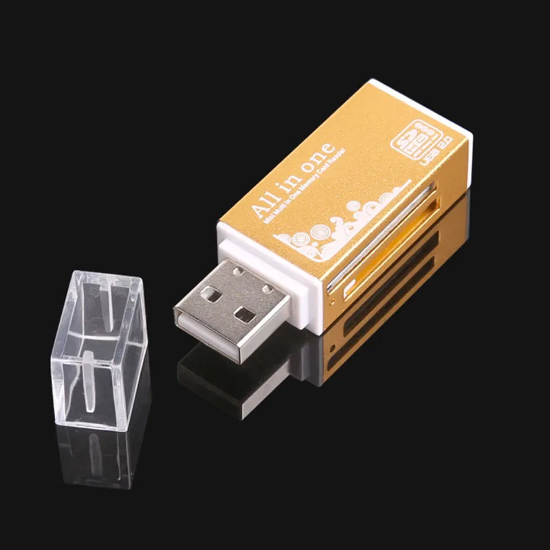 1 шт. устройство для чтения карт памяти MINI USB OTG Micro SD/SDXC TF адаптер для чтения карт для ПК ноутбук Прямая поставка