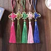 2Pcs Chinese Knots Beads Tassel Fringe Pendant DIY Craft Material Party Tassel Trim Curtains Decor Accessories Tassels Ribbon ► Photo 2/6