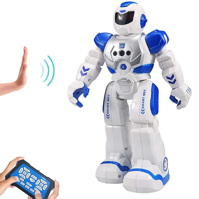 Children RC Robot Gesture Sensing Toys Singing Dancing Smart Robot LED infrared induction Baby Early Education Toy For Birthday 1