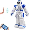 Children RC Robot Gesture Sensing Toys Singing Dancing Smart Robot LED infrared induction Baby Early Education Toy For Birthday