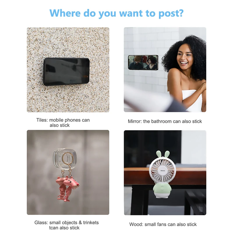 1 шт. Автомобильный Универсальный нано резиновый многофункциональный держатель для телефона для стены нано резиновый фиксатор гелевая Накладка для наклейка на рабочий стол подставка для пасты