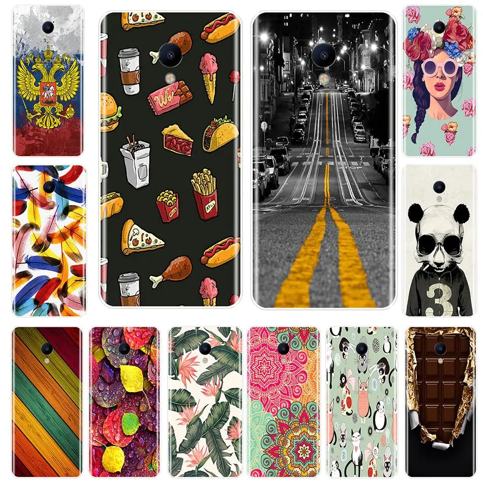 

Phone Case For Meizu M6 M6S M5C M5 M5S M3S M3 M2 Soft Silicone TPU Fashion Art Landscapes Back Cover For Meizu M6 M5 M3 M2 Note