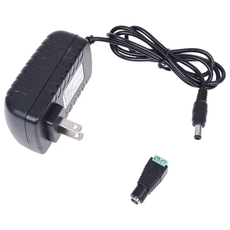 12V Power Supply Adapter 2A Transformer 110-220V& Gift