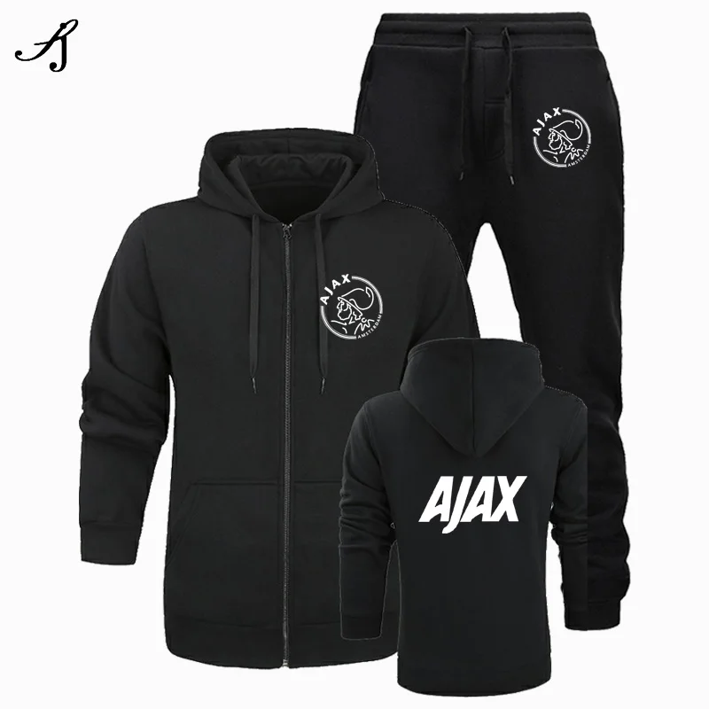 Новинка 2020 спортивный костюм модные AJAX мужские спортивные толстовки комплекты