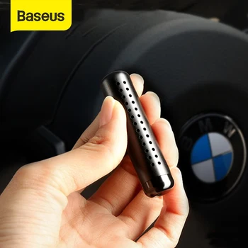 

Baseus Solid Car Air Freshener Metal Car Perfume Air Freshner Auto Diffuser Smell Aromatherapy Vent Clip Solid Perfume