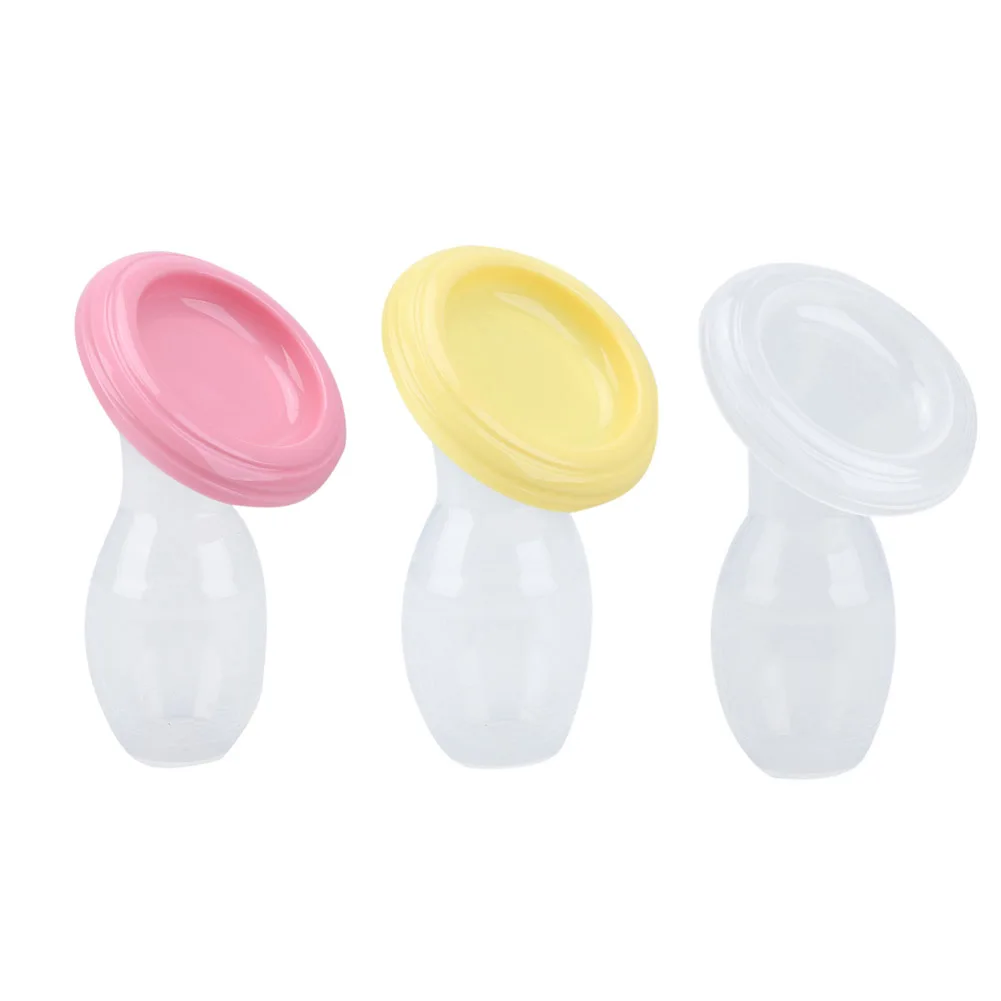 

Manual Breast Pump Partner Breast Feeding Collector Automatic Correction Breast Milk Pump With Cover