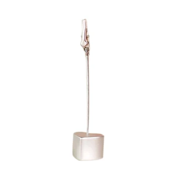 

Support for Photo / Memo / card alligator wire to Base resin