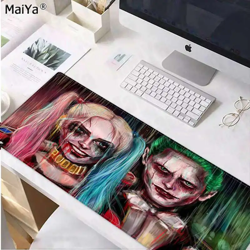 Maiya American TV Suicide squad Customized MousePads Computer Laptop Anime Mouse Mat Free Shipping Large Mouse Pad Keyboards Mat