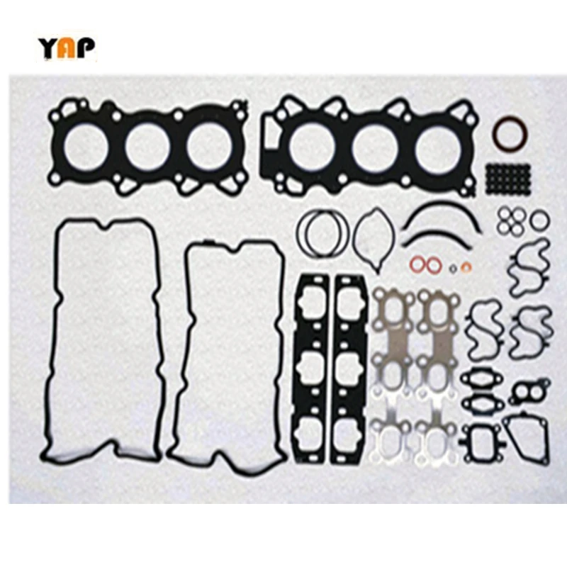 

VQ20DE Overhaul Gasket-Engine Kit For FitNissan Cefiro Maxima A33 CA33 VQ20DE VQ20 2.0L V6 24V 10101-6Y225 2002-2009