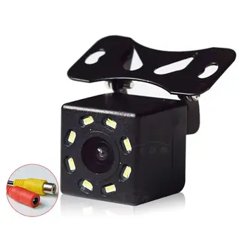 

8 LED HD 170 ° Car Backup Camera Waterproof Rear Night Vision Reverse Camera