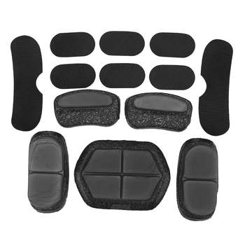 

13 Pcs/Set Helmet Pads Soft and Durable EVA Motorcycle Helmet Replacement Accessories