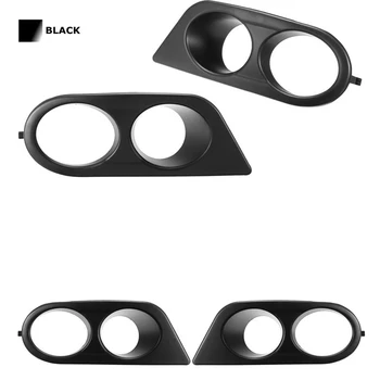 

Black Fog lampshades Fog Lamp Cover High quality plastic Material Left and right