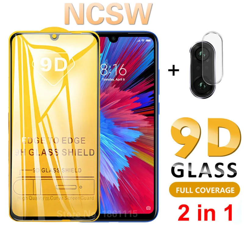 2-в-1 задняя Камера объектив Стекло Redmi K20 Pro 7A Note7 6 5 Pro 9D закаленное Стекло Экран протектор дляxiaomi MiCC9 9 SE Стекло пленка