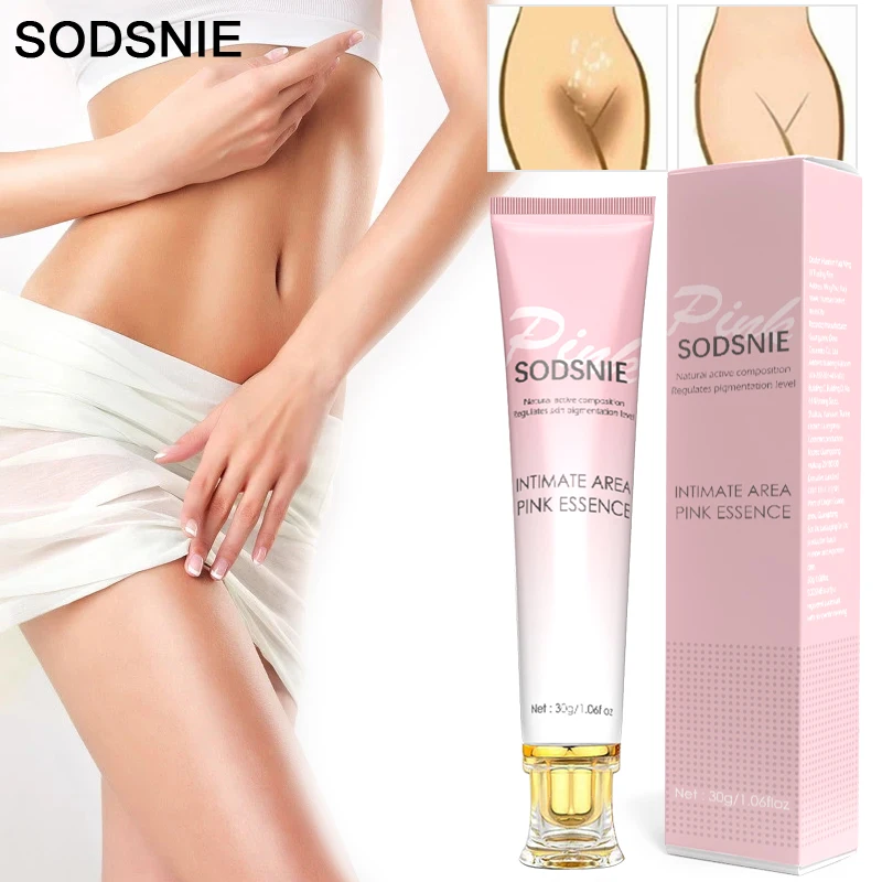 Intimate Area Pink Essence Regulate Break Down Privates Skin Pigmentation Deep Rapid Nourishment Repair Private Part Care 30g |