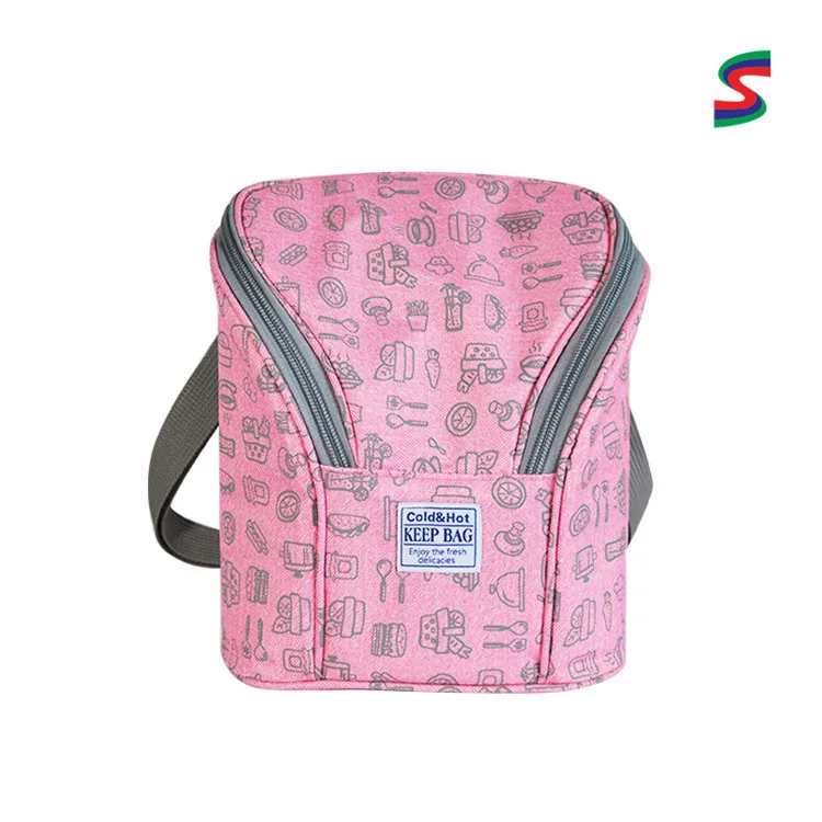 

Customizable New Style Lunch Oxford Cloth Foldable Hand Snowflake Material Sedex4p Certification Thermal Bag Factory