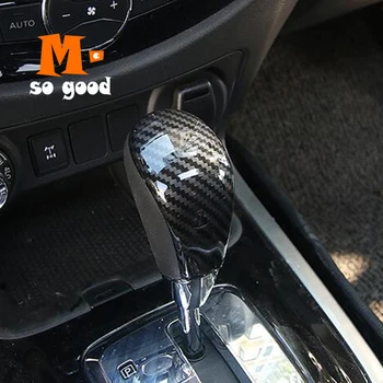 

2017 2018 2019 For Nissan Navara NP300 Car Gear Shift Lever Knob Handle Cover Cover Trim ABS Chrome Auto Styling Accessories