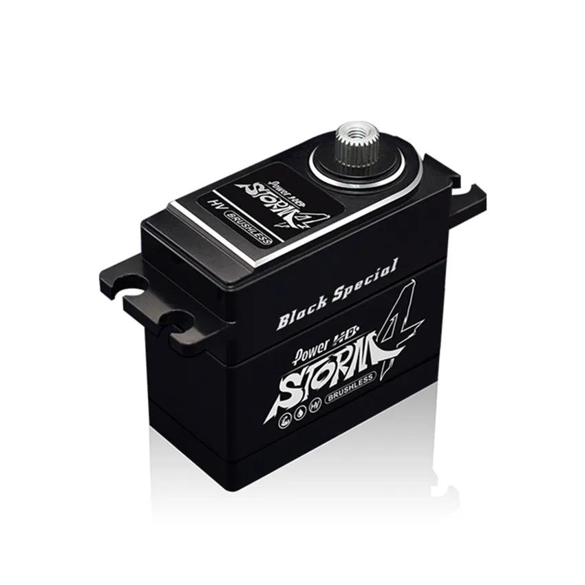 Мощность HD 25 кг 8,4 V HV с бесщеточным двигателем цифровой сервопривод Storm-4 с металлическими шестернями и двойных подшипников для RC автомобиль